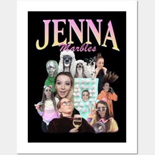 Jenna Marbles Retro - Pink Variant Posters and Art